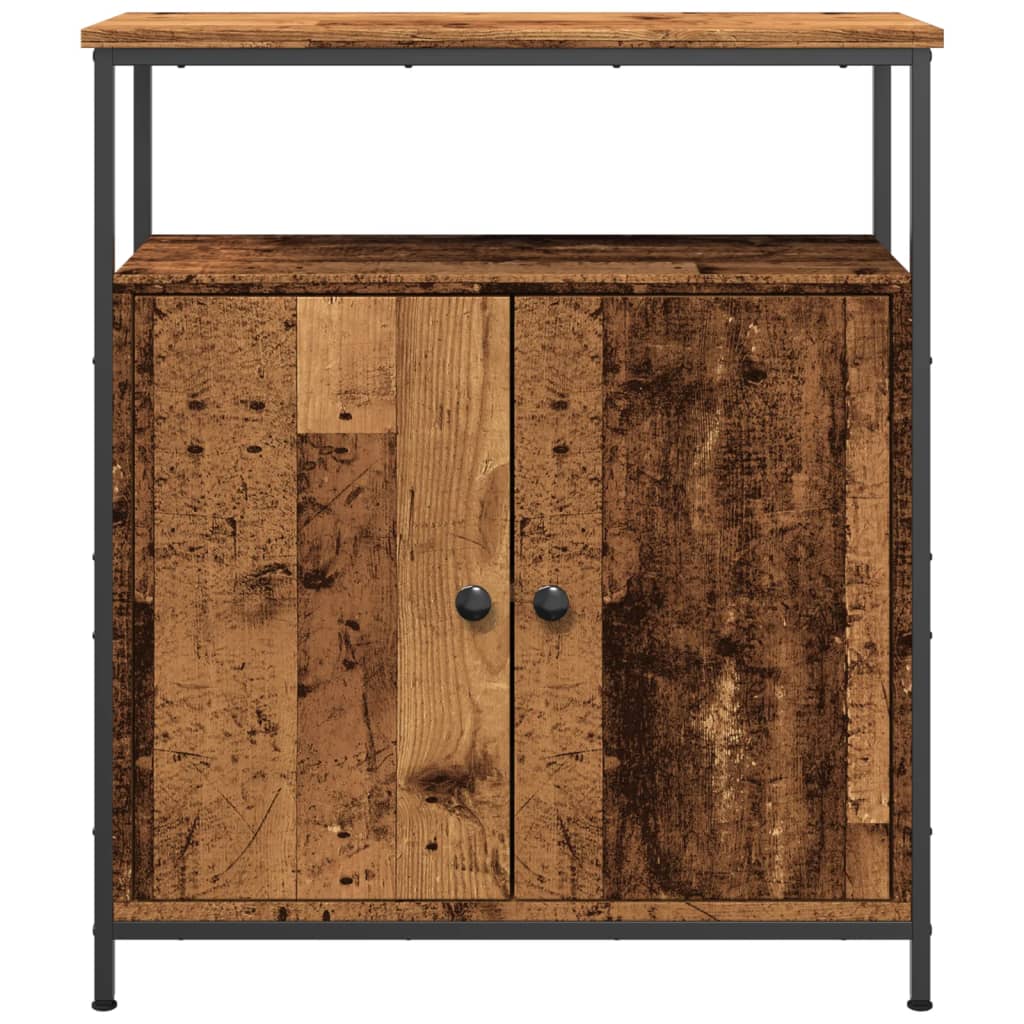 Sideboard Old Wood 70x30x80 cm Engineered Wood