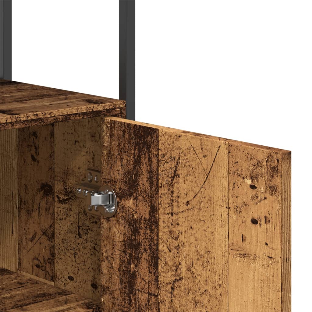 Sideboard Old Wood 70x30x80 cm Engineered Wood