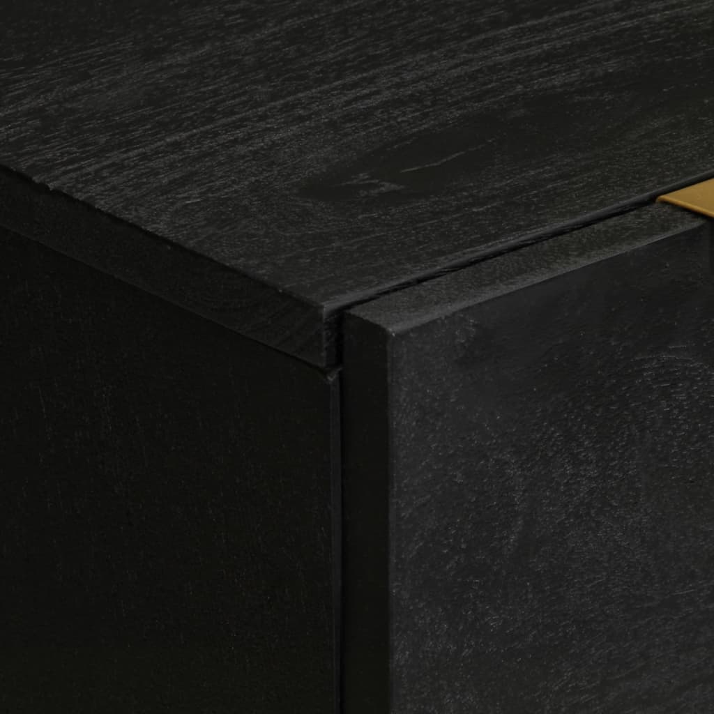 Sideboard Black 60x33x75 cm Engineered Wood