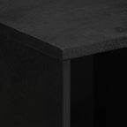 Sideboard Black 80x33x75 cm Engineered Wood