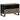 TV Cabinet Black 70x33x46 cm Solid Wood Mango