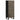 Highboard Black 40x33x110 cm Solid Wood Mango