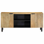 TV Cabinet Brown 105x33x46 cm Solid Wood Mango