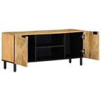 TV Cabinet Brown 105x33x46 cm Solid Wood Mango