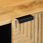 TV Cabinet Brown 105x33x46 cm Solid Wood Mango