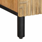 TV Cabinet Brown 105x33x46 cm Solid Wood Mango