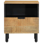 Bedside Cabinet Brown 40x33x46 cm Solid Wood Mango