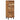 Highboard with Shelf Brown 40 x 33 x 110 cm Solid Acacia wood