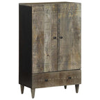Highboard 60x33x100 cm Solid Wood Mango