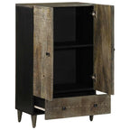 Highboard 60x33x100 cm Solid Wood Mango