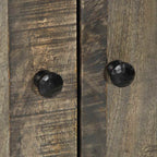 Highboard 60x33x100 cm Solid Wood Mango