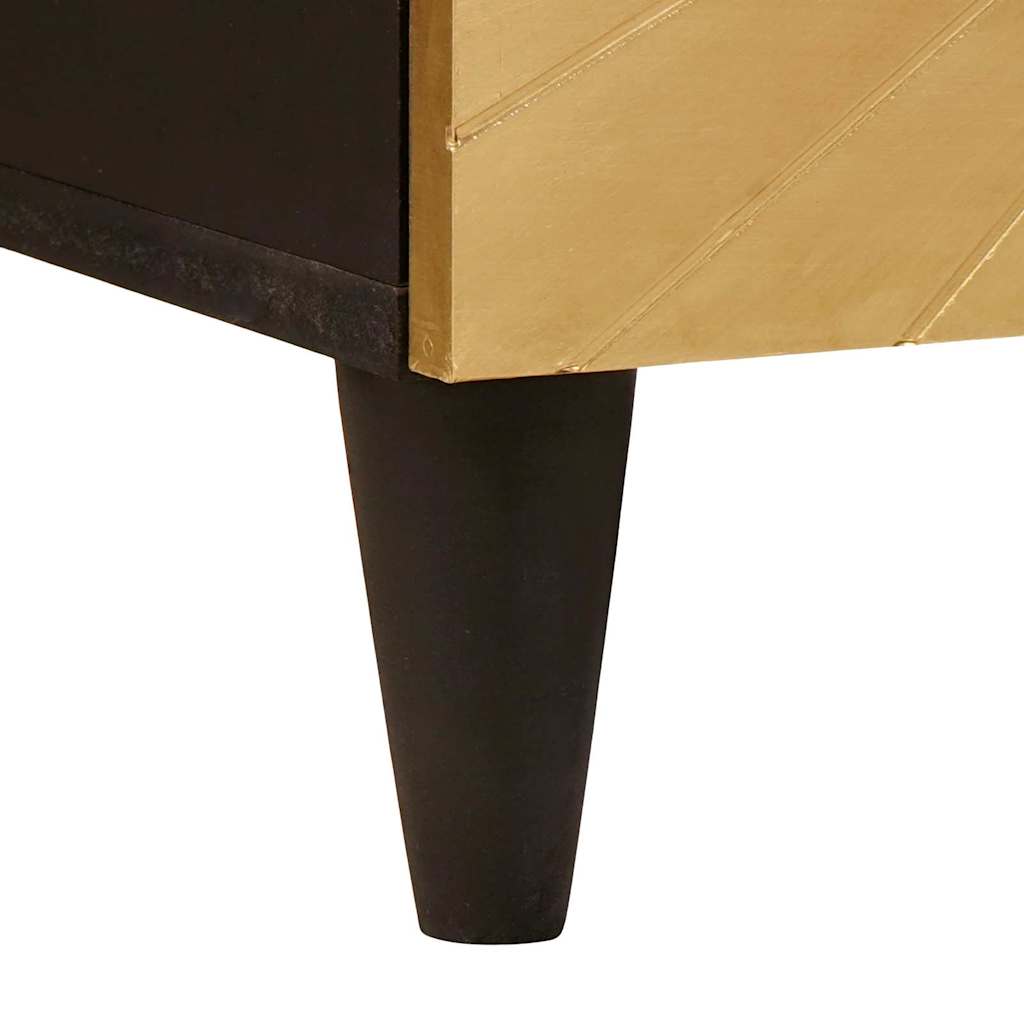 Bedside Table with Drawer 50 x 33 x 60 cm Solid Mango Wood