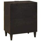 Bedside Table with Drawer 50 x 33 x 62 cm Solid Mango Wood