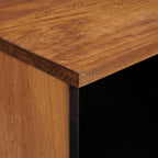 TV Cabinet with Drawer Acacia Brown Finish 70 x 33.5 x 46 cm