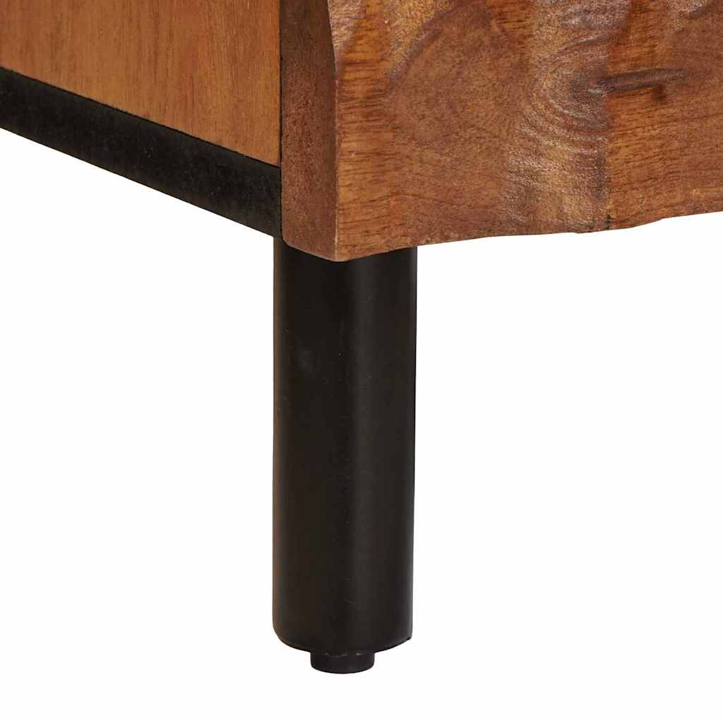 Bedside Cabinet Brown 40 x 33 x 46 cm Solid Mango Wood
