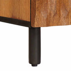 Bedside Cabinet Brown 50 x 33 x 60 cm Solid Mango Wood