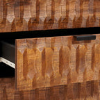 Bedside Cabinet Brown 50 x 33 x 62 cm Solid Mango Wood