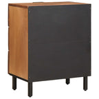 Bedside Cabinet Brown 50 x 33 x 62 cm Solid Mango Wood