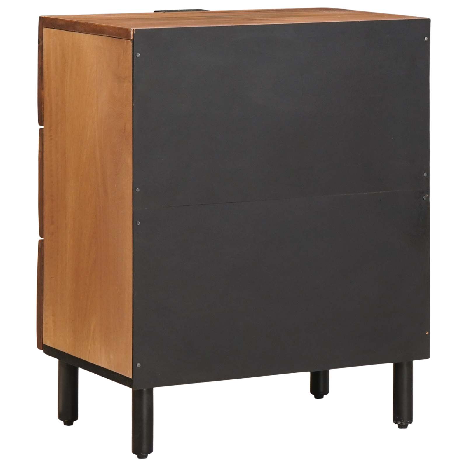 Bedside Cabinet Brown 50 x 33 x 62 cm Solid Mango Wood