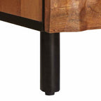 Bedside Cabinet Brown 50 x 33 x 60 cm Solid Mango Wood