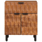 Bedside Cabinet Brown 50 x 33 x 60 cm Solid Mango Wood