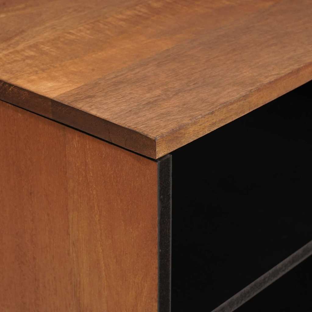 TV Cabinet Acacia Brown Finish 80 x 33 x 46 cm Solid Mango Wood