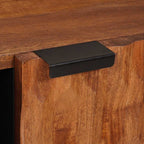 TV Cabinet Acacia Brown Finish 80 x 33 x 46 cm Solid Mango Wood