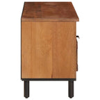 TV Cabinet with Drawer Acacia Brown Finish 100 x 33.5 x 46 cm