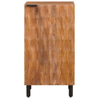 Sideboard Acacia Brown Finish 40 x 33 x 75 cm Solid Mango Wood