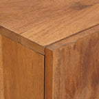 Sideboard Acacia Brown Finish 90 x 33 x 75 cm Solid Mango Wood