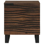 Bedside Cabinet Walnut 40 x 33 x 46 cm Solid Acacia wood