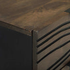 Bedside Cabinet Walnut 40 x 33 x 46 cm Solid Acacia wood