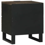 Bedside Cabinet Walnut 40 x 33 x 46 cm Solid Acacia wood