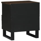 Bedside Cabinet Walnut 40 x 33 x 46 cm Solid Acacia wood