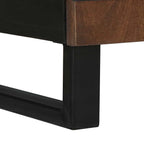 Bedside Cabinet Walnut 50 x 33 x 60 cm Solid Acacia wood
