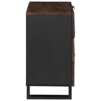 Bedside Cabinet Walnut 50 x 33 x 62 cm Solid Acacia wood