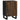 Bathroom Cabinet with Shelf Brown and Black 38 x 33.5 x 58 cm