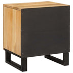 Bedside Cabinet 2 pcs Natural 40 x 33.5 x 46 cm
