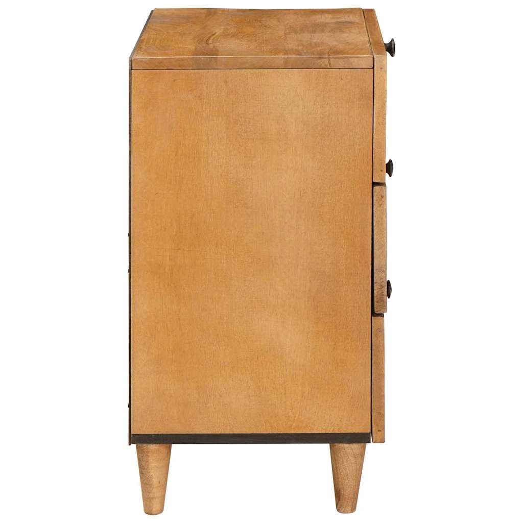 Bedside Cabinet Light Brown 50 x 33 x 62 cm Solid Acacia wood