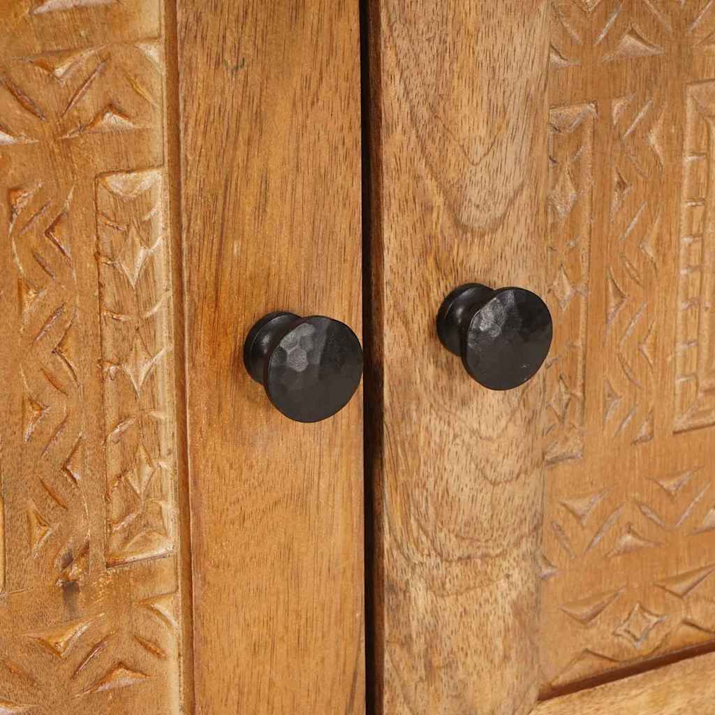 Bedside Cabinet Light Brown 50 x 33 x 60 cm Solid Acacia wood