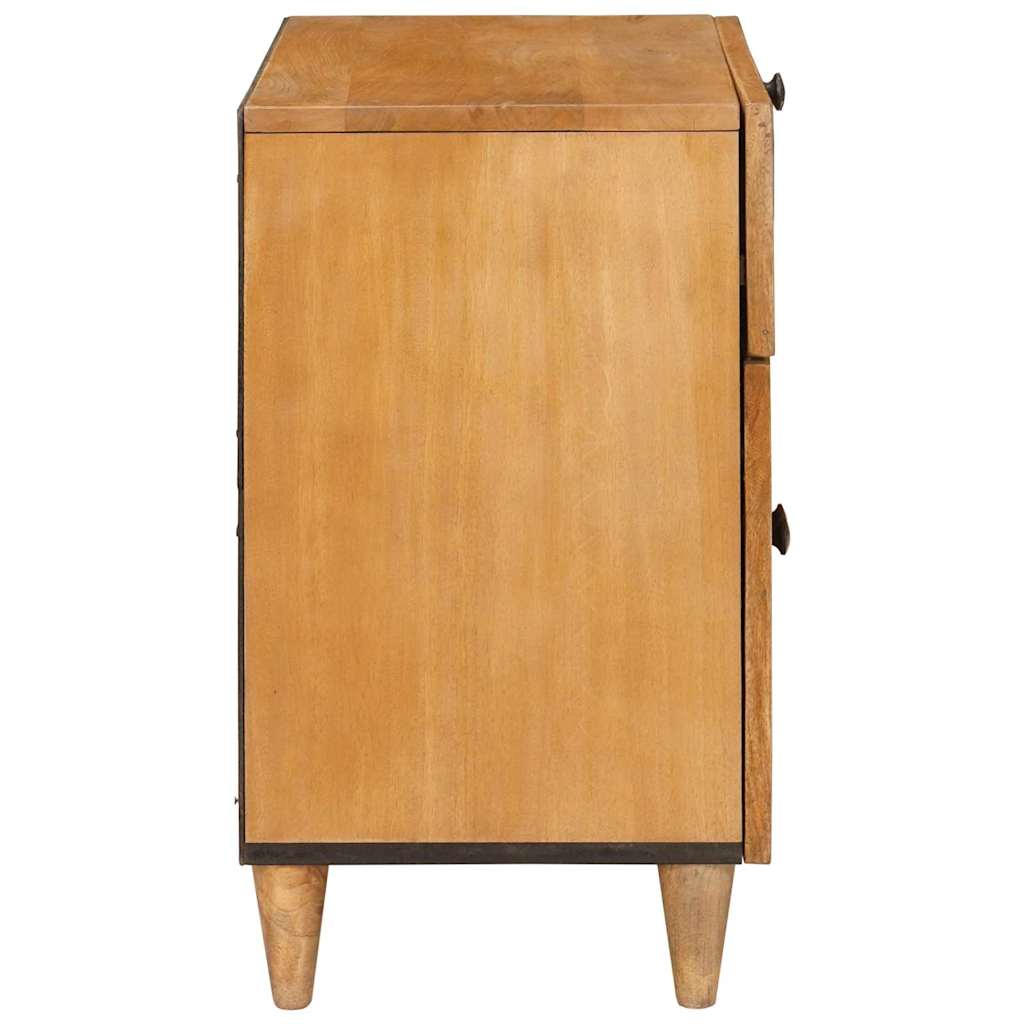 Bedside Cabinet Light Brown 50 x 33 x 60 cm Solid Acacia wood