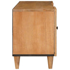 TV Units with Door Light Brown 105 x 33 x 46 cm Engineered wood