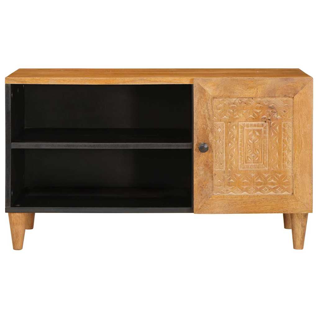 TV Units with Shelf Light Brown 80 x 33 x 46 cm Engineered wood