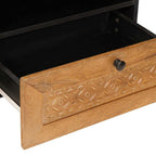 TV Units with Shelf Light Brown 80 x 33 x 46 cm Engineered wood