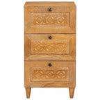 Sideboard with Drawer Light brown 33.5 x 40 x 75 cm