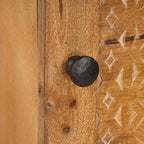 Highboard Light brown 40 x 33 x 110 cm Solid mango wood