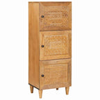 Highboard Light brown 40 x 33 x 110 cm Solid mango wood