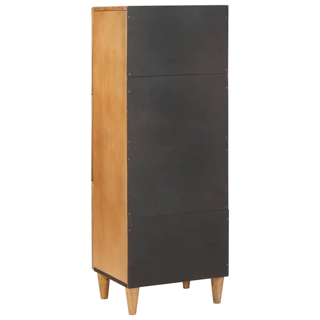 Highboard Light brown 40 x 33 x 110 cm Solid mango wood