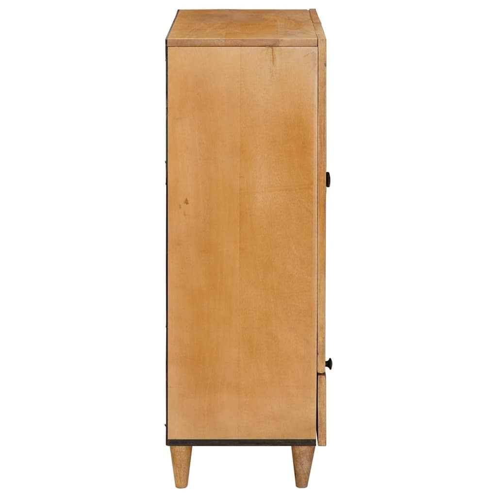 Highboard Light brown 60 x 33 x 100 cm Solid mango wood