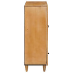 Highboard Light brown 60 x 33 x 100 cm Solid mango wood